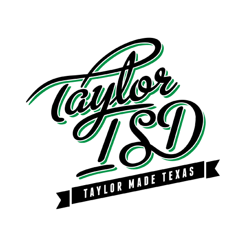 logo for taylor I S D, taylor made texas