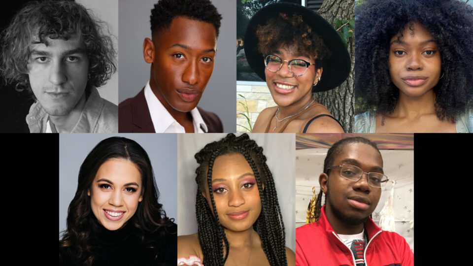 Headshots of the cast of Address the Body!