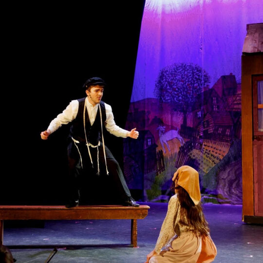 Current dance student Evan Carlson performs in Woodstock Playhouse's FIDDLER ON THE ROOF