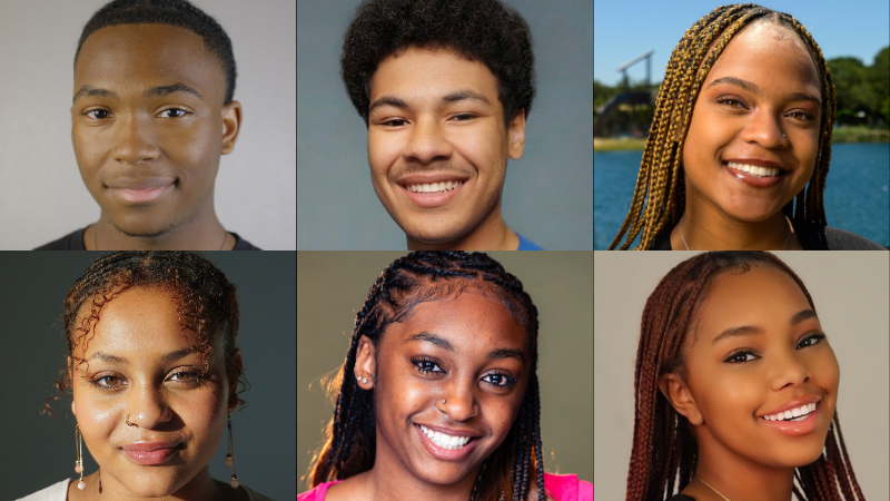 Headshots of the cast of Ain't No Mo'