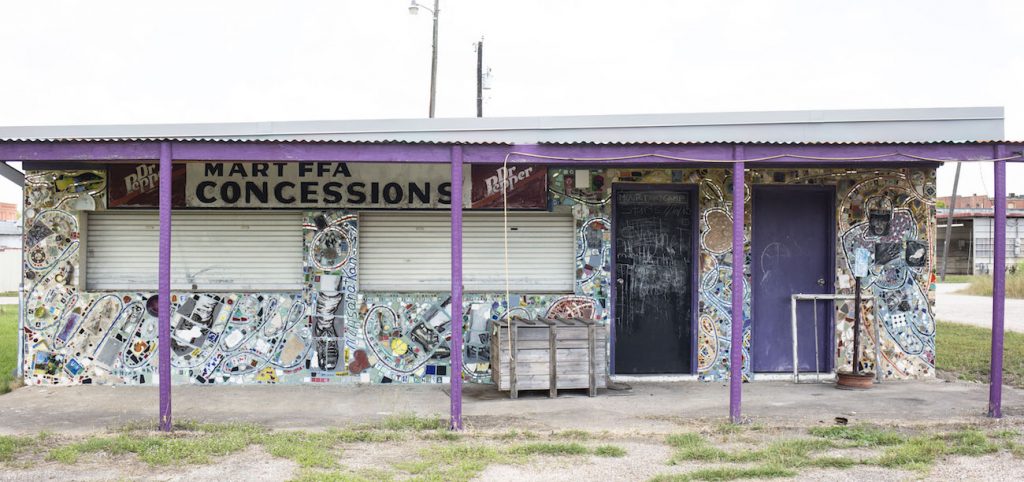 Concession stad at Chambless Field in Mart