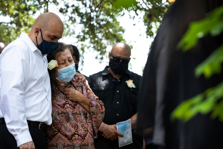 Mike Ramos Gravesite Ceremony