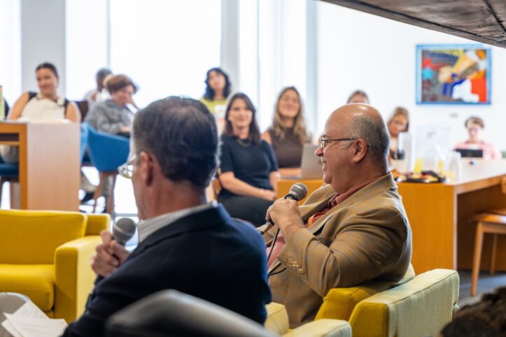 Dean Cole pictured with Octavio Martinez
