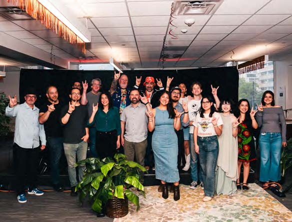 Group photo of Social Work's Got Talent performers
