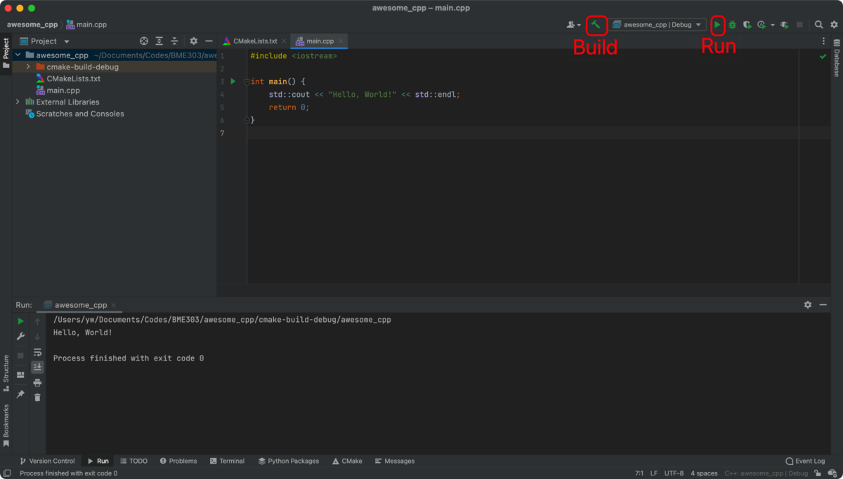 C++ Installation – BME 303 Introduction to Computing