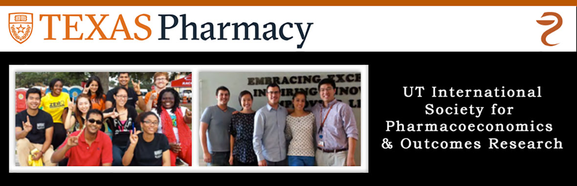 Photo of UT International Society for Pharmacoeconomics & Outcomes Research students