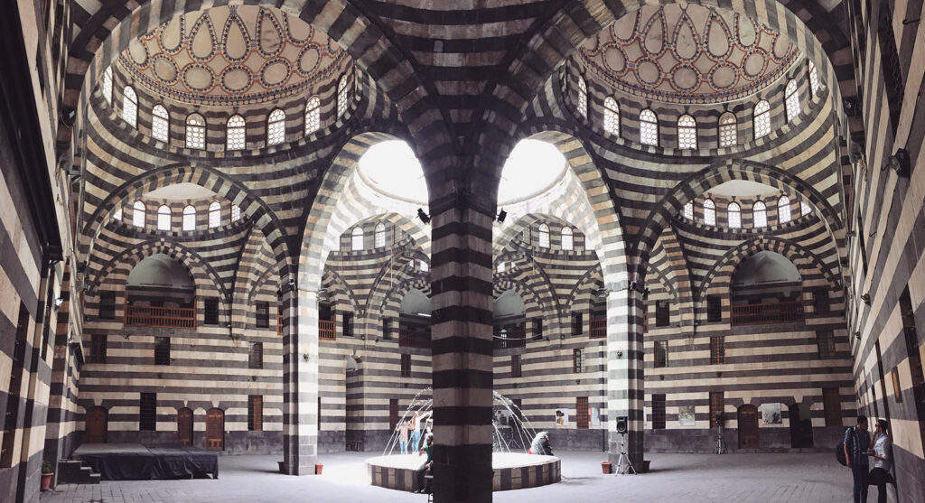 interior of mosque