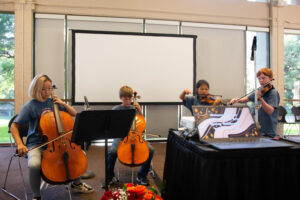 Photo of UT Spring Project students performing
