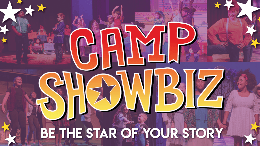Image of the Magik Theatre's Camp Showbiz Flyer