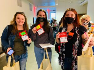 Texas Art Teachers at TAEA evnet hosted in the UT Visual Art Center