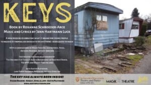 Poster for Keys Musical written by Roxanne Schroeder-Arce