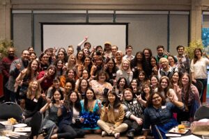 All UTeach Fine Arts Students at the Spring Celebration 2023
