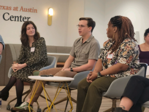 Panelists and guests at UTFA event on February 26, 2024.