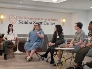 Panelists and guests at UTFA event on February 26, 2024.