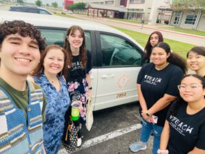 UFASAC students at Del Valle Fine Arts Fest 2024