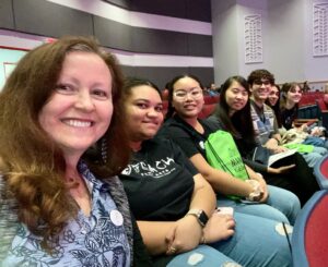 UFASAC students at Del Valle Fine Arts Fest 2024