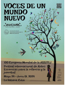 Flyer for 2024 International Theatre for Young Audiences Research Network Conference