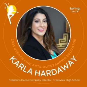 UTFA Outstanding Educator Award Honoree Karla Hardaway.