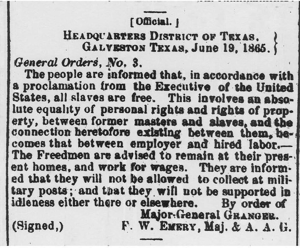 Juneteenth: Celebrating Liberation | University of Texas Libraries ...