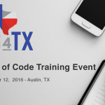 CS4TX Hour of Code Training Event