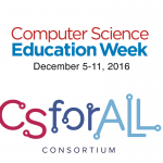 Computer Science Education Week 2016 and CSforAll