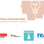 2018 WeTeach_CS Summit Sponsors and Funders